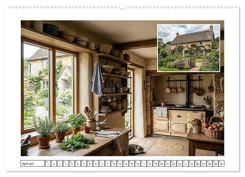Wohnträume - Landhauszauber (CALVENDO Premium Wandkalender 2027)