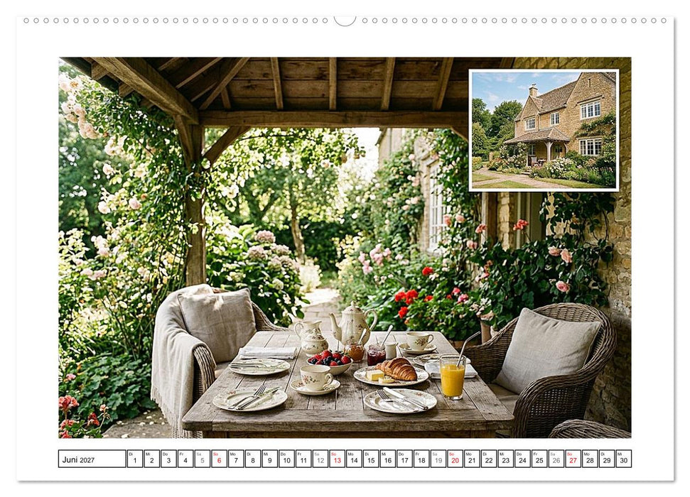 Wohnträume - Landhauszauber (CALVENDO Premium Wandkalender 2027)