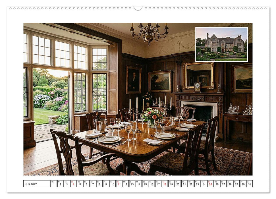 Wohnträume - Landhauszauber (CALVENDO Premium Wandkalender 2027)