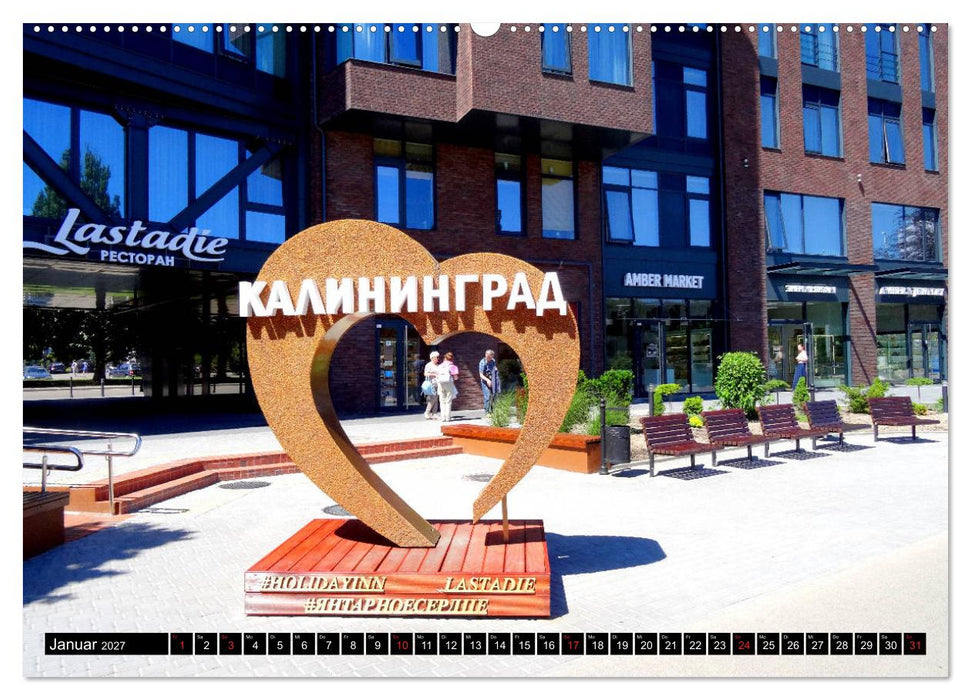 Kaliningrad - Das russische Königsberg (CALVENDO Premium Wandkalender 2027)
