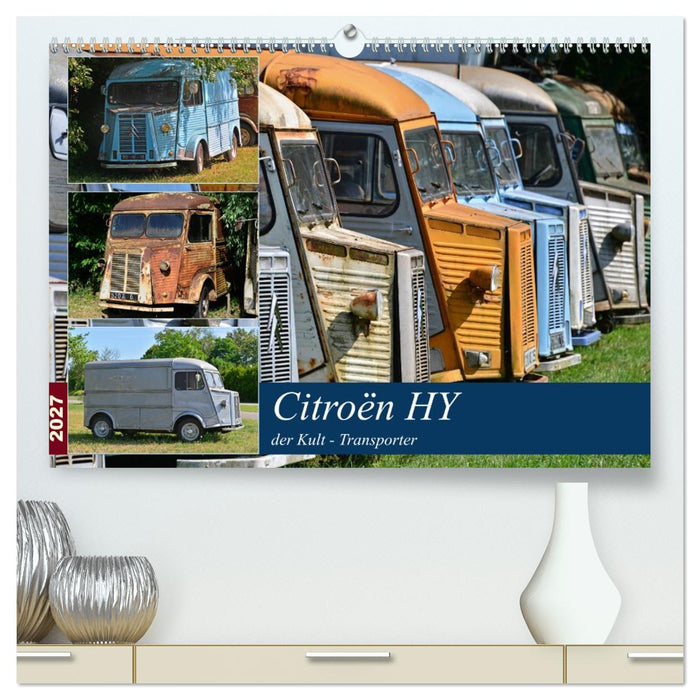 Citroën HY der Kult -Transporter (CALVENDO Premium Wandkalender 2027)