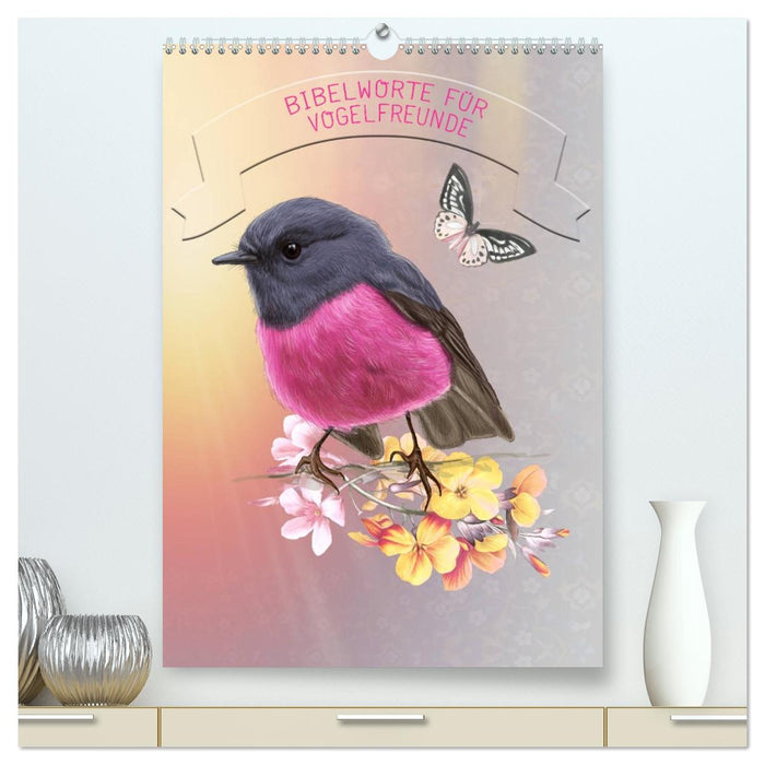 Bibelworte für Vogelfreunde (CALVENDO Premium Wandkalender 2027)