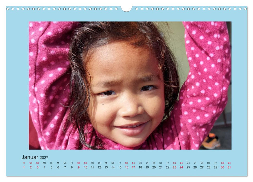 Kalender der Nepal Kinderhilfe e.V. (CALVENDO Wandkalender 2027)