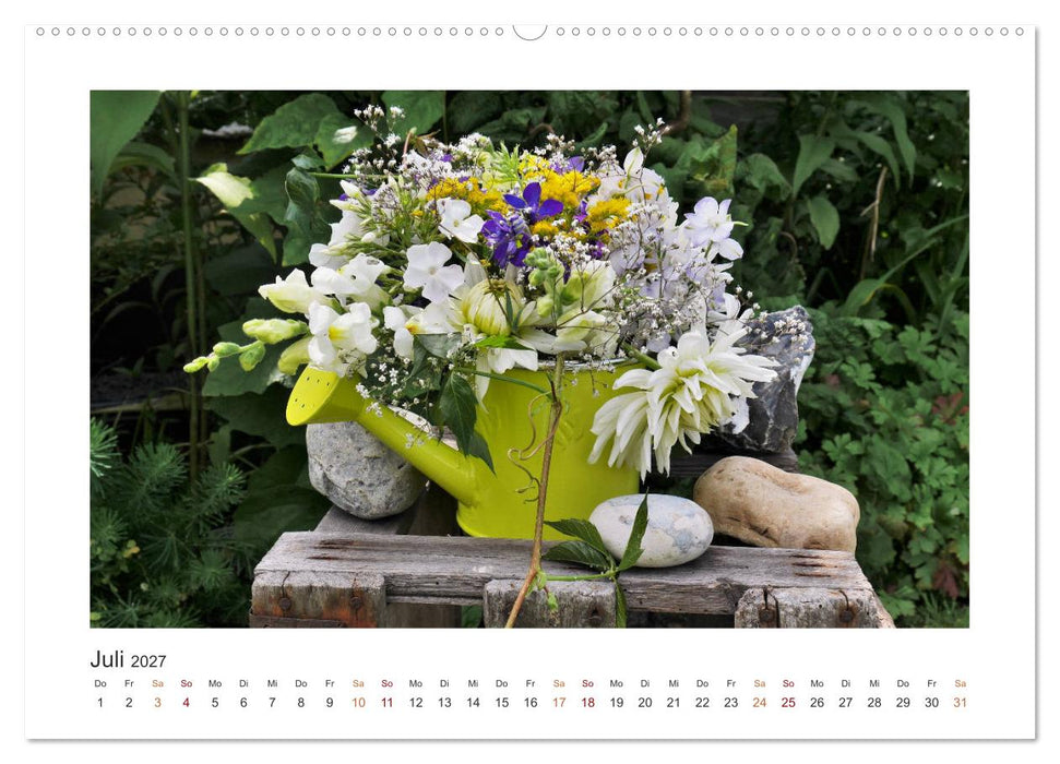 Blumen, Blüten, Dekoliebe (CALVENDO Premium Wandkalender 2027)