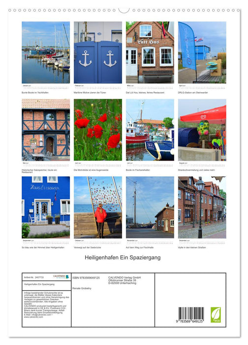 Heiligenhafen Ein Spaziergang (CALVENDO Premium Wandkalender 2027)