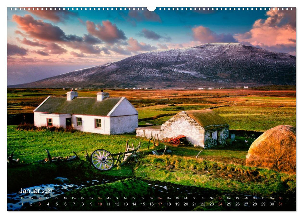 Zauberhaftes Irland (CALVENDO Premium Wandkalender 2027)
