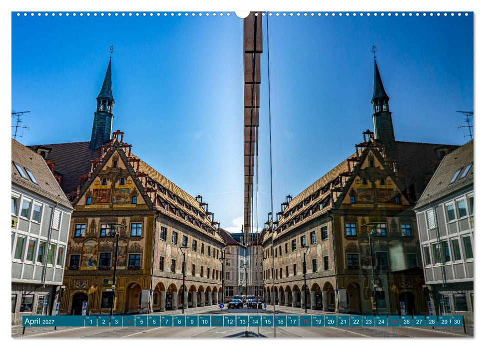 Quer durch Ulm (CALVENDO Wandkalender 2027)