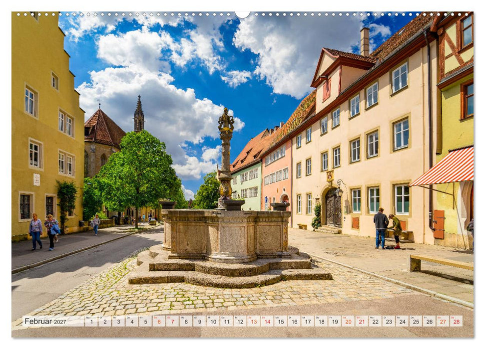 Rothenburg ob der Tauber Impressionen (CALVENDO Premium Wandkalender 2027)