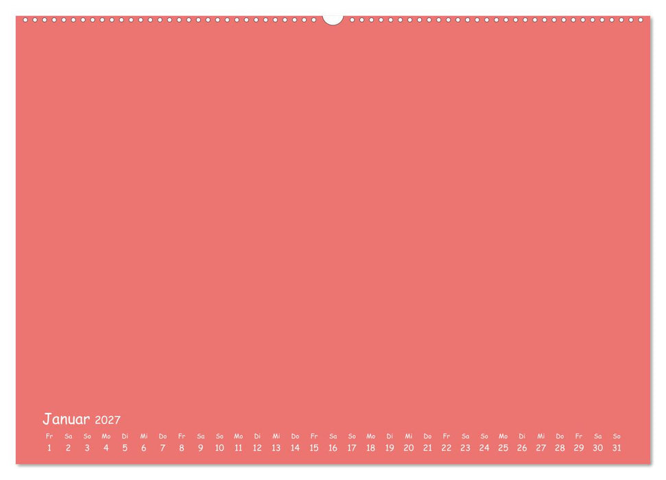 Regenbogen Kinder Bastelkalender - Zum Selbstgestalten - DIY Kreativ-Kalender (CALVENDO Premium Wandkalender 2027)
