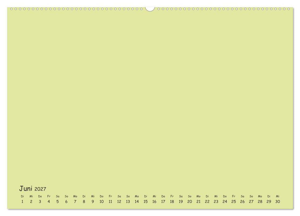 Regenbogen Kinder Bastelkalender - Zum Selbstgestalten - DIY Kreativ-Kalender (CALVENDO Premium Wandkalender 2027)