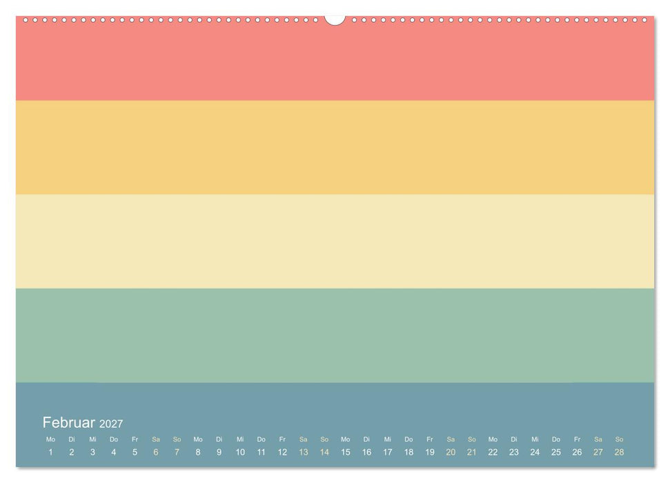 70er Jahre Bastelkalender - DIY Kreativ-Kalender zum Selbstgestalten (CALVENDO Wandkalender 2027)