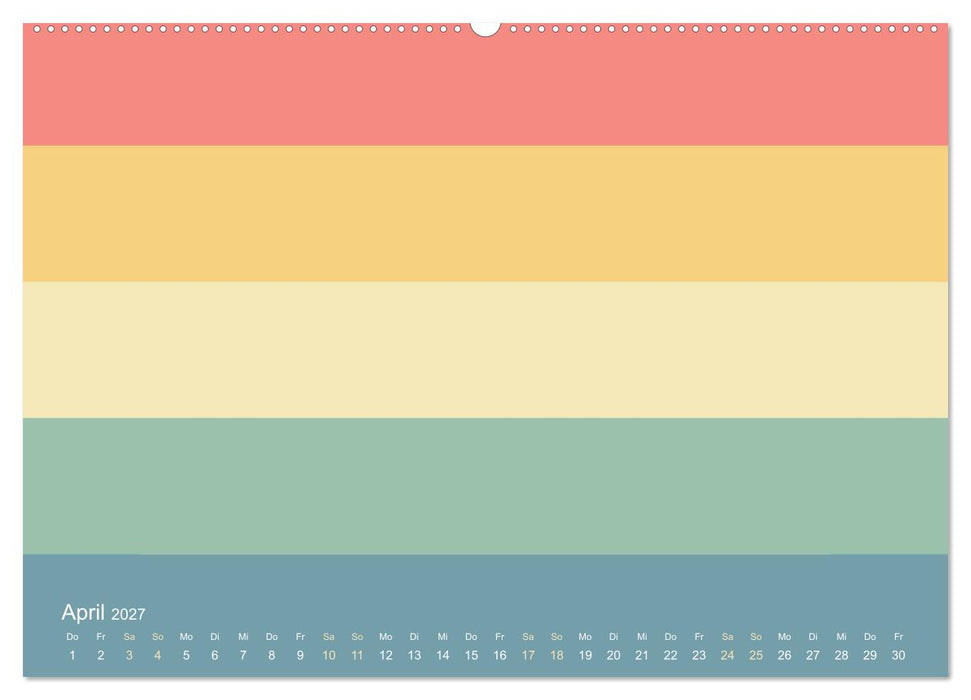 70er Jahre Bastelkalender - DIY Kreativ-Kalender zum Selbstgestalten (CALVENDO Premium Wandkalender 2027)