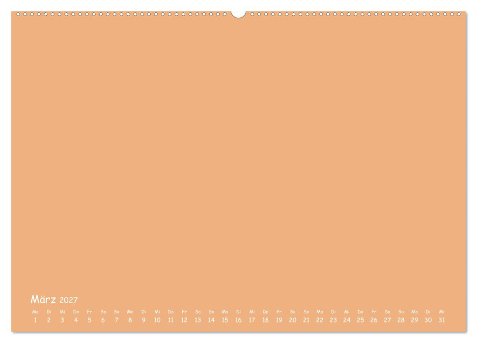 Regenbogen Kinder Bastelkalender - Zum Selbstgestalten - DIY Kreativ-Kalender (CALVENDO Wandkalender 2027)