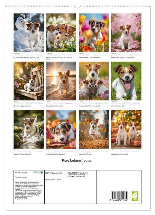 Pure Lebensfreude (CALVENDO Premium Wandkalender 2027)