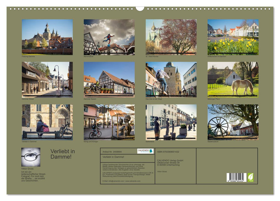 Verliebt in Damme! (CALVENDO Wandkalender 2027)