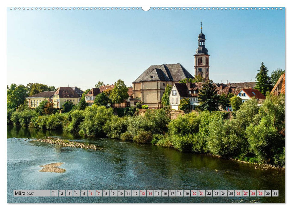 Mannheims Kirchen (CALVENDO Wandkalender 2027)