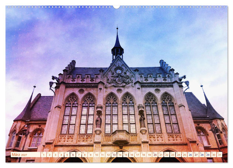ERFURT obercool (CALVENDO Premium Wandkalender 2027)