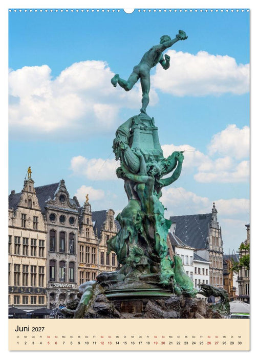 Antwerpen - PRACHTVOLL UND EINZIGARTIG (CALVENDO Wandkalender 2027)