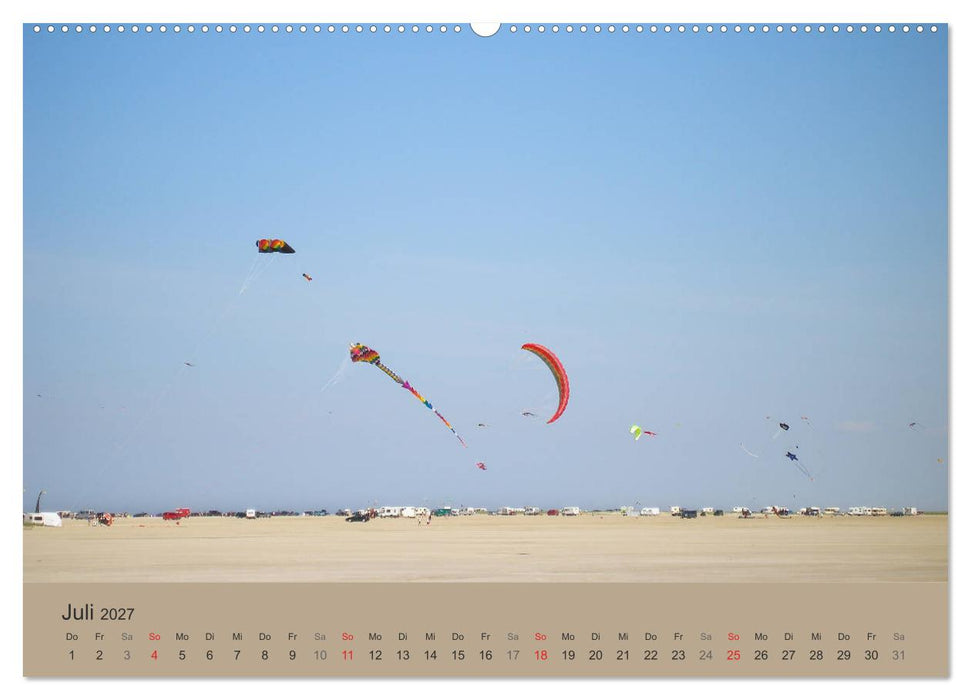 Römö - Wasser, Wind und endloser Strand (CALVENDO Premium Wandkalender 2027)