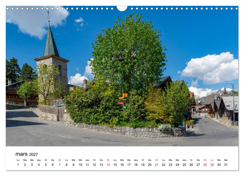 Randonnées en Suisse Les Alpes vaudoises (CALVENDO Calendrier mensuel 2027)
