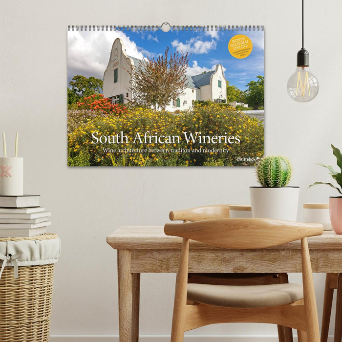 South African Wineries, wine architecture between tradition and modernity (CALVENDO Monthly Calendar 2027)