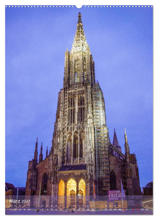 Ulm - Donaustadt für Entdecker (CALVENDO Premium Wandkalender 2027)