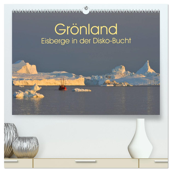 Grönland: Eisberge in der Disko Bucht (CALVENDO Premium Wandkalender 2027)