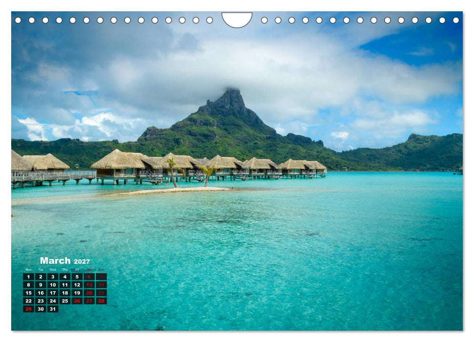 Bora Bora (CALVENDO Monthly Calendar 2027)