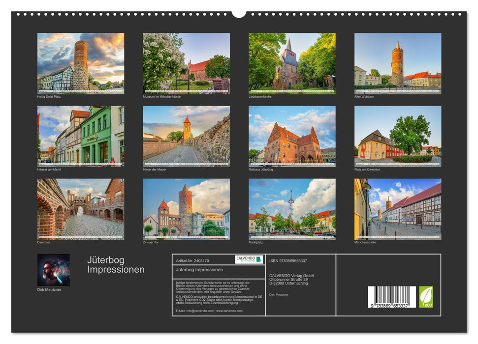Jüterbog Impressionen (CALVENDO Premium Wandkalender 2027)