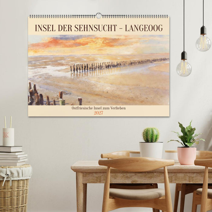 Insel der Sehnsucht - Langeoog (CALVENDO Wandkalender 2027)