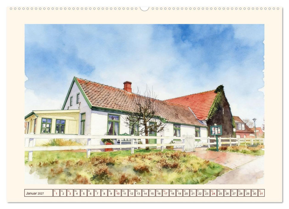 Insel der Sehnsucht - Langeoog (CALVENDO Wandkalender 2027)