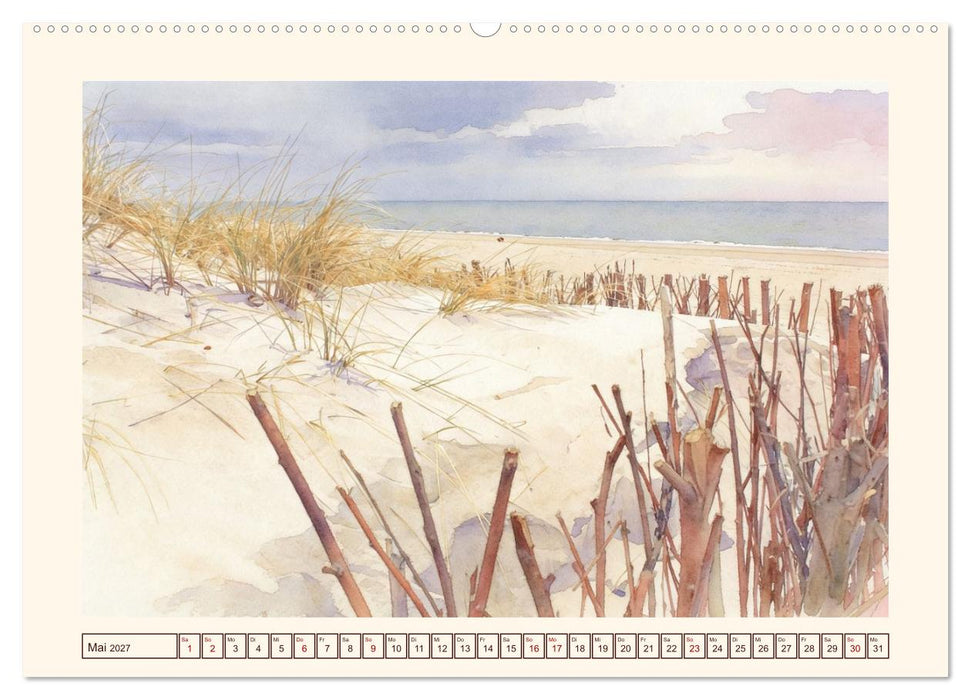 Insel der Sehnsucht - Langeoog (CALVENDO Wandkalender 2027)