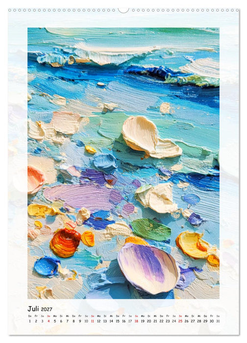 Wasserlandschaften. Im Fluss der Farben (CALVENDO Premium Wandkalender 2027)