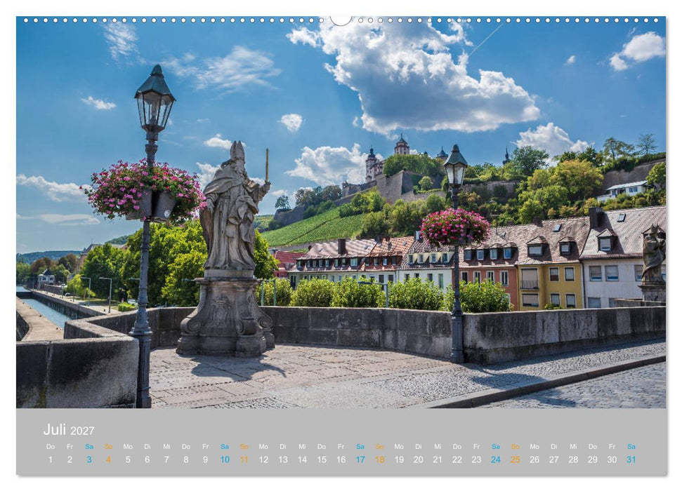 Würzburg - Stadt der Kirchen (CALVENDO Premium Wandkalender 2027)