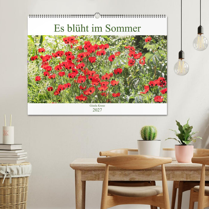 Es blüht im Sommer (CALVENDO Wandkalender 2027)