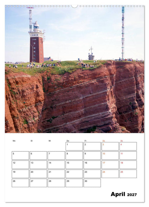 Helgoland, Perle der Nordsee (CALVENDO Premium Wandkalender 2027)