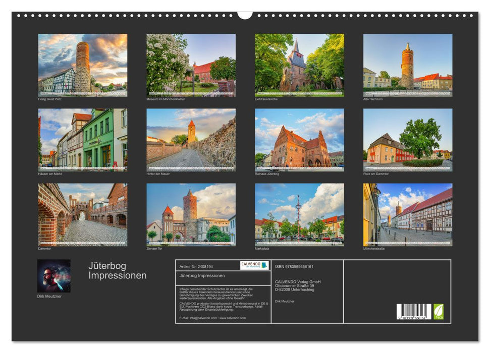 Jüterbog Impressionen (CALVENDO Wandkalender 2027)