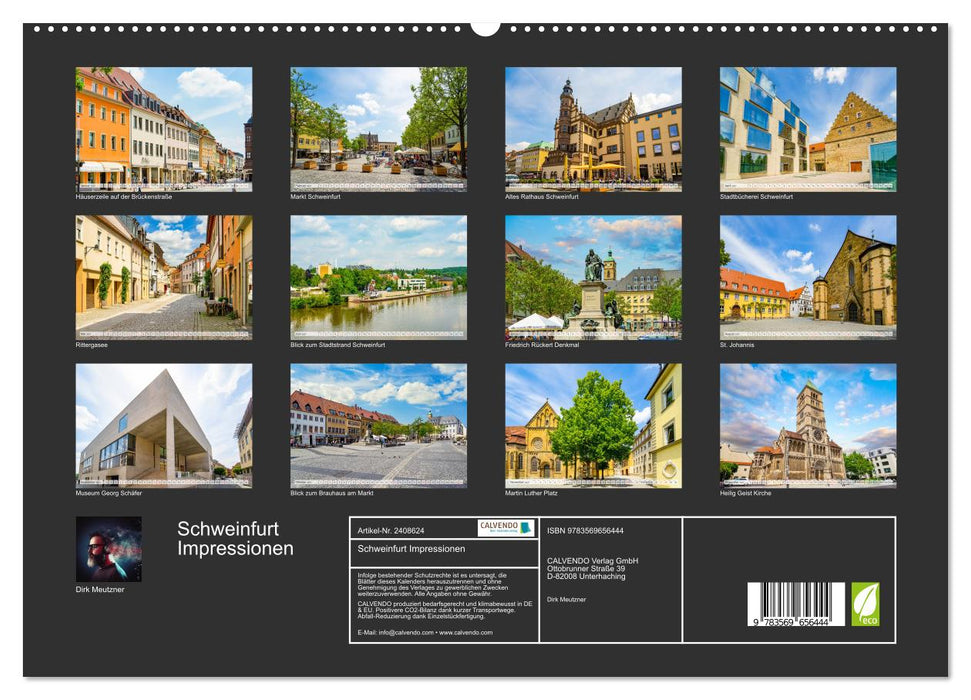 Schweinfurt Impressionen (CALVENDO Premium Wandkalender 2027)