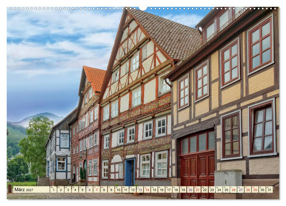 Bodenwerder - entzückende Münchhausen-Stadt an der Oberweser (CALVENDO Wandkalender 2027)
