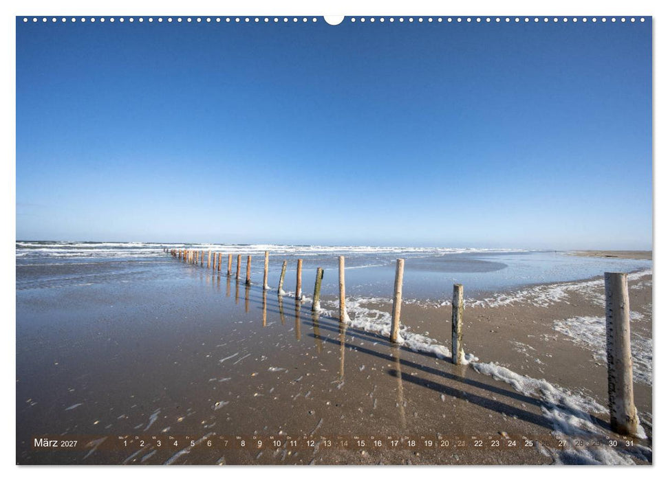 Römö - Strände und Dünen (CALVENDO Wandkalender 2027)