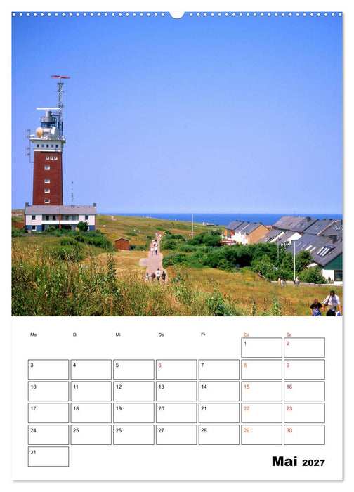 Helgoland, Perle der Nordsee (CALVENDO Wandkalender 2027)