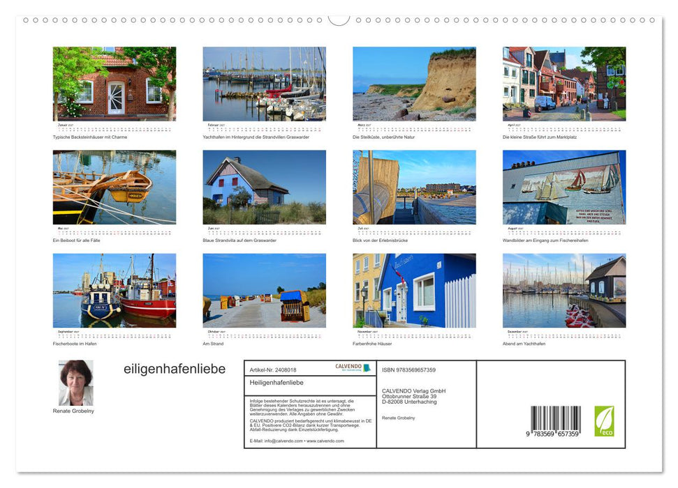Heiligenhafenliebe (CALVENDO Premium Wandkalender 2027)