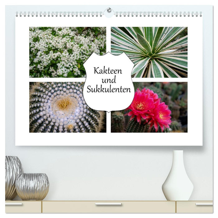 Kakteen und Sukkulenten (CALVENDO Premium Wandkalender 2027)