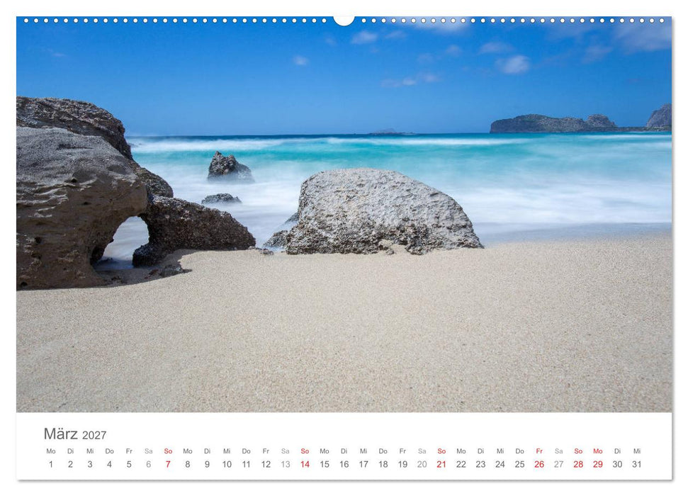 Kreta - Naturlandschaften (CALVENDO Wandkalender 2027)