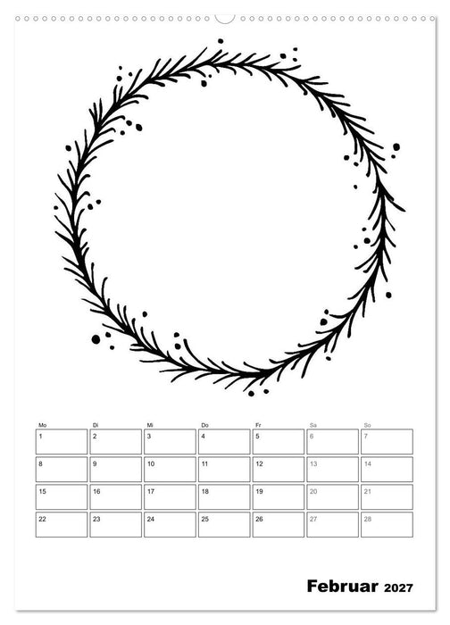 Rahmen Bastel-Kalender - DIY Fotos-Sprüche-Zitate (CALVENDO Wandkalender 2027)