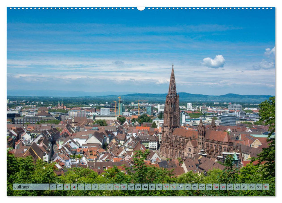 Freiburg im Breisgau - Die Schwarzwaldmetropole (CALVENDO Premium Wandkalender 2027)