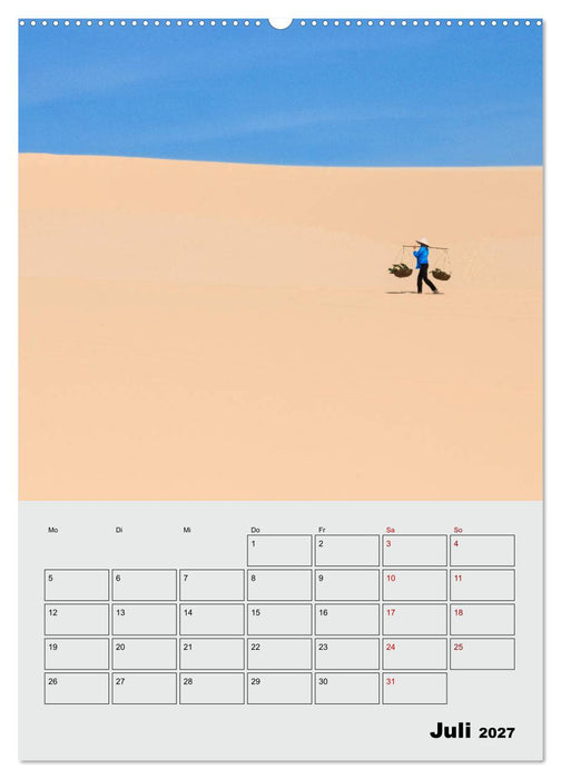 VIETNAM - Mein Urlaubsplaner (CALVENDO Premium Wandkalender 2027)