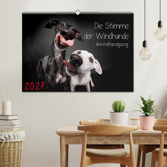 Die Stimme der Windhunde (CALVENDO Wandkalender 2027)