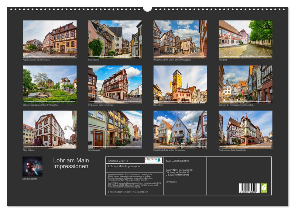 Lohr am Main Impressionen (CALVENDO Wandkalender 2027)