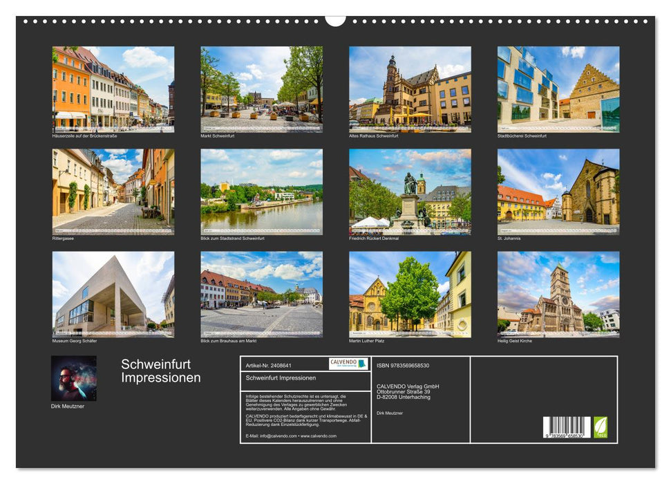 Schweinfurt Impressionen (CALVENDO Wandkalender 2027)
